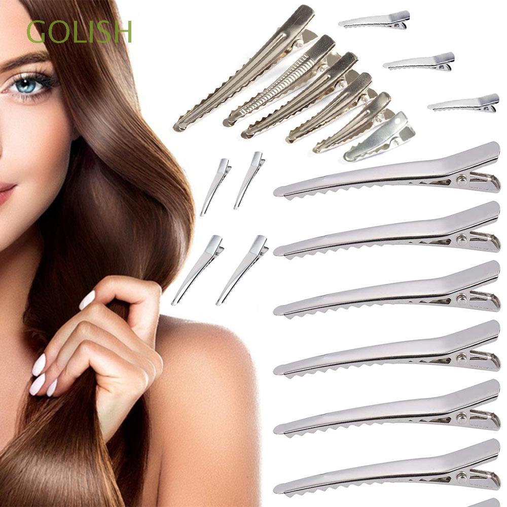 Pinzas Para El Cabello GOLISH Profesional Portátil De Plata De Punta Única  Herramientas De Peinado | Shopee México