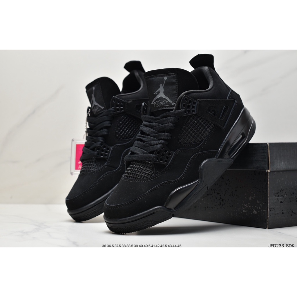 jordan retro 4 negros