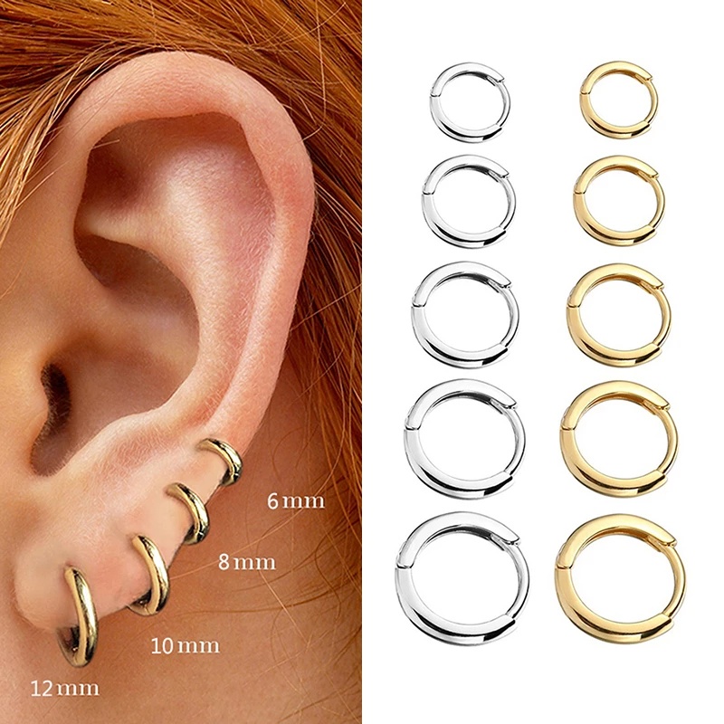 Argolla piercing oreja hombre sale