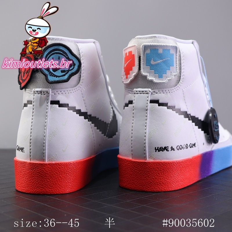 nike blazer mid pixel
