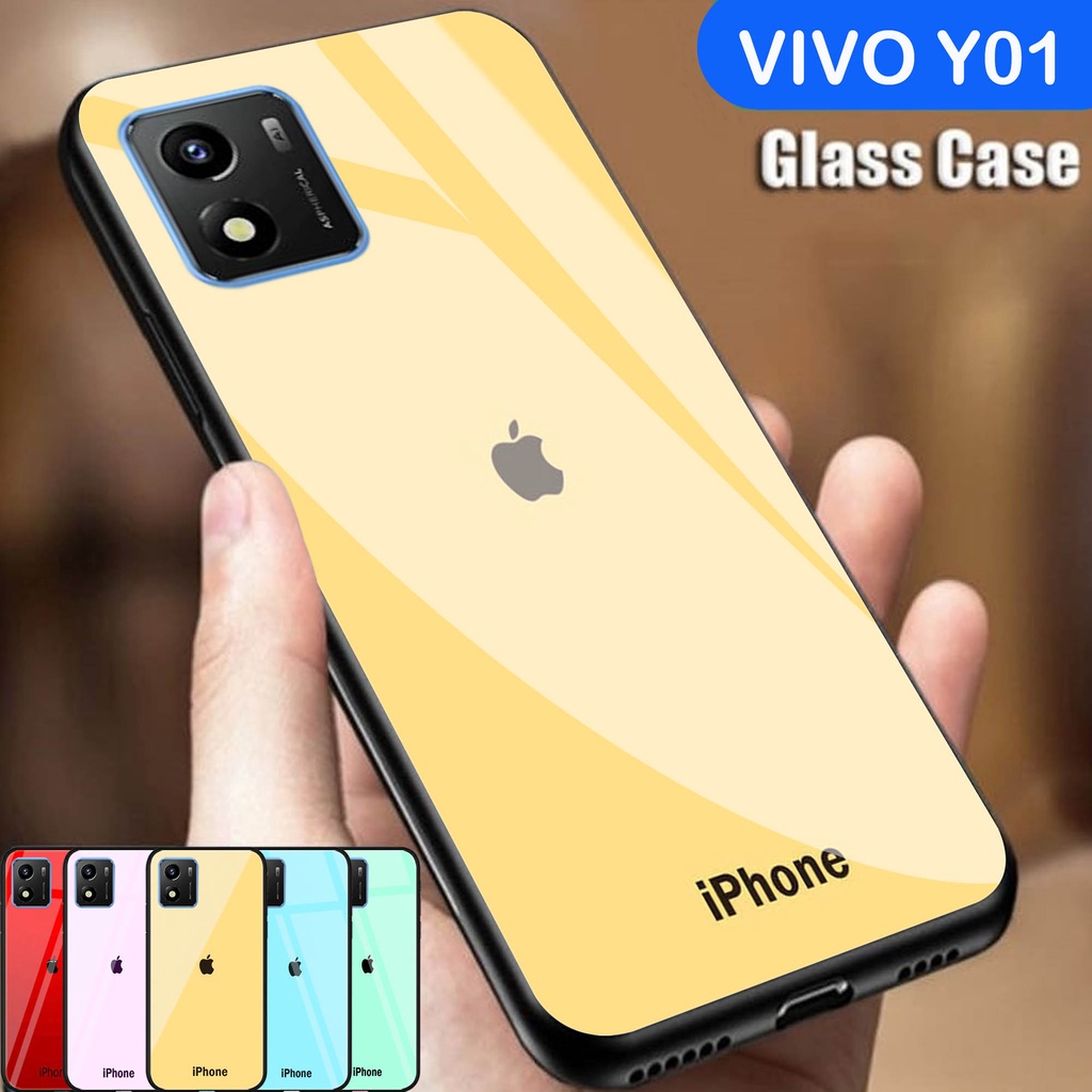 Vivo Y01 Glass Soft Case - VIVO Y01 funda S40 900.