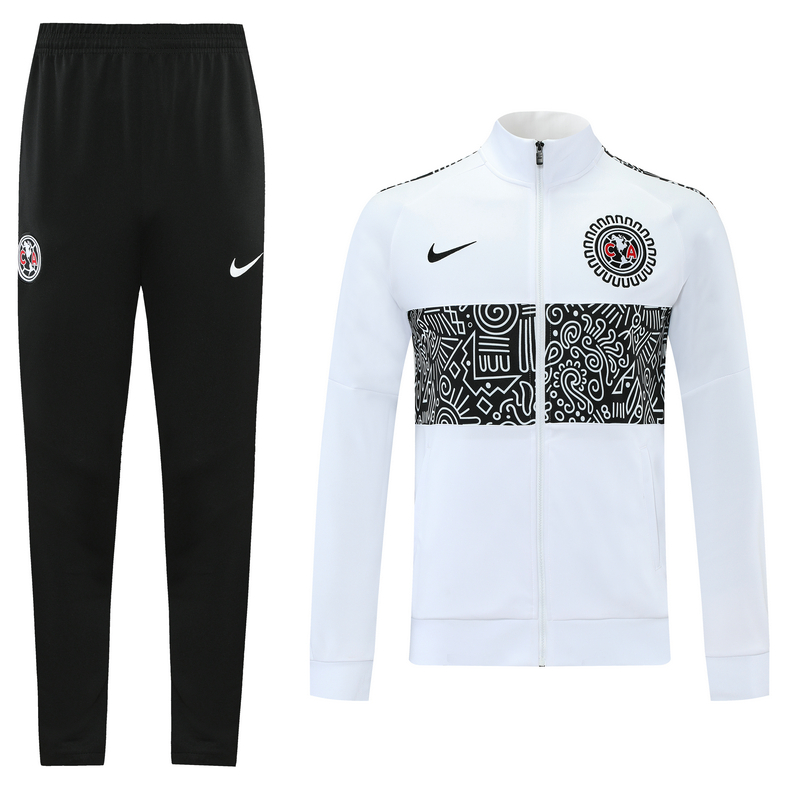 2021/2022 Club américa reproductor blanco modelo de fútbol chamarra Kit de  ropa para hombre uniforme | Shopee México