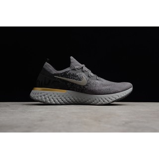nike epic react flyknit gray