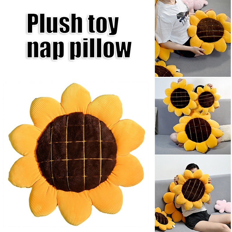 Almohada De Girasol Creativa Super Suave Multiusos Para El Hogar , Cojín De  Flores Súper , Gran Decoración , Regalos De Cumpleaños Perfectos | Shopee  México