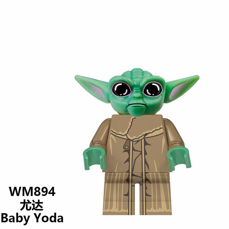 Star Wars Minifiguras Lego Yoda Bebe Rey Finn Kylo Ren Chewbacca Bloques De Construccion Juguetes De Ninos Wm6081 Shopee Mexico