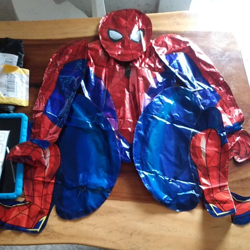 globos De Papel De Aluminio 3D De Spiderman De iron Man Batman Superhéroe  Fiesta De Cumpleaños Suministros De Decoración Juguetes De Aire Para Niños  | Shopee México