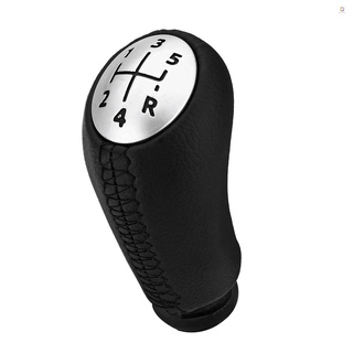 Pomo De Cambio De Cuero Para Renault Laguna 3 (2007-2014) - Negro, 6 Velocidades, Fácil Instalación