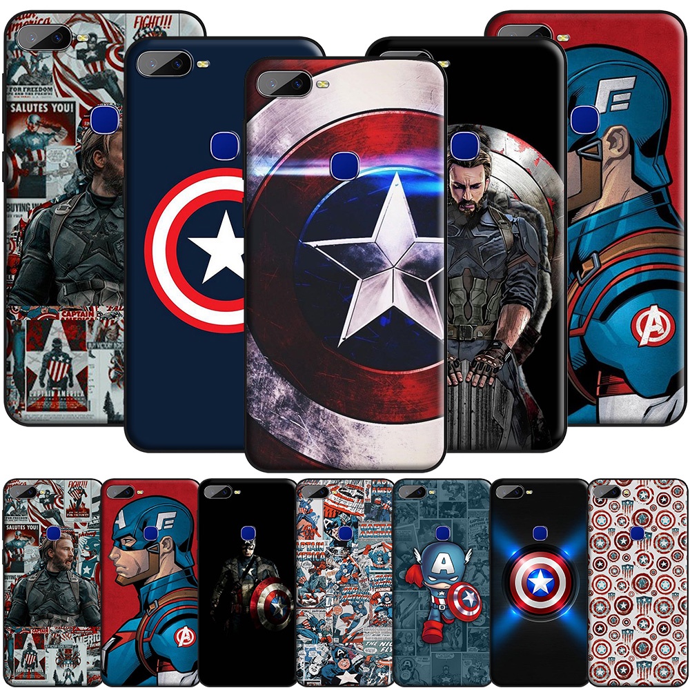 30BHA Capitán América Funda Para Samsung Galaxy A53 A73 S22 Plus Ultra