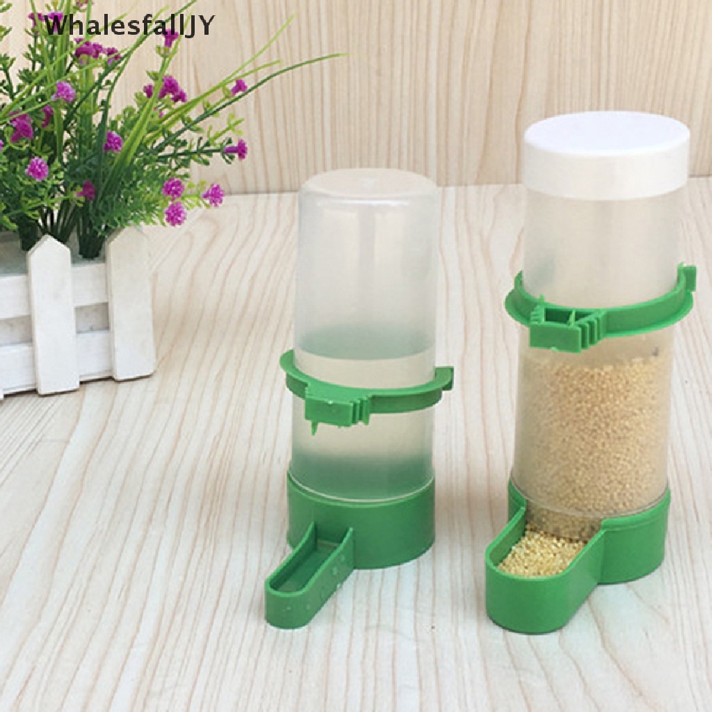 whalesfalljy] jaula para mascotas aviario pájaro loro periquito canario  bebedor de alimentos alimentador de alimentos clip venta caliente | Shopee  México