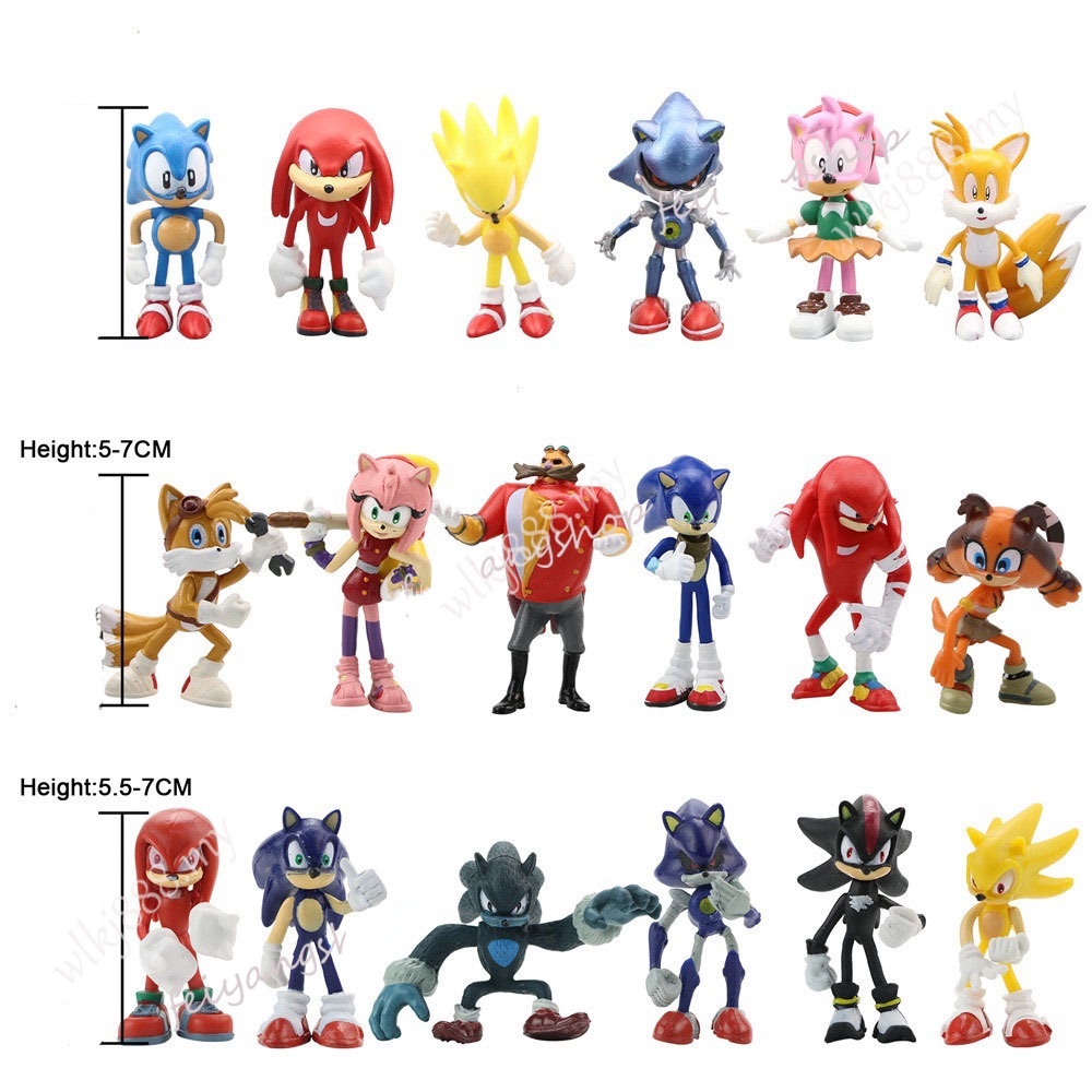 Sega-llavero De Sonic The Hedgehog, Muñeco De Dibujos Animados Colgante De Juguete Decoracion De Mochila Telefono Movil Llavero De Coche Accesorios Regalos