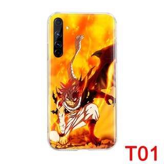 Realme 7i 6i 5i 6 5 7 Pro 2 Carcasa Suave Transparente 107gt Cola De Hadas Anime Cubierta Del Telefono Shopee Mexico