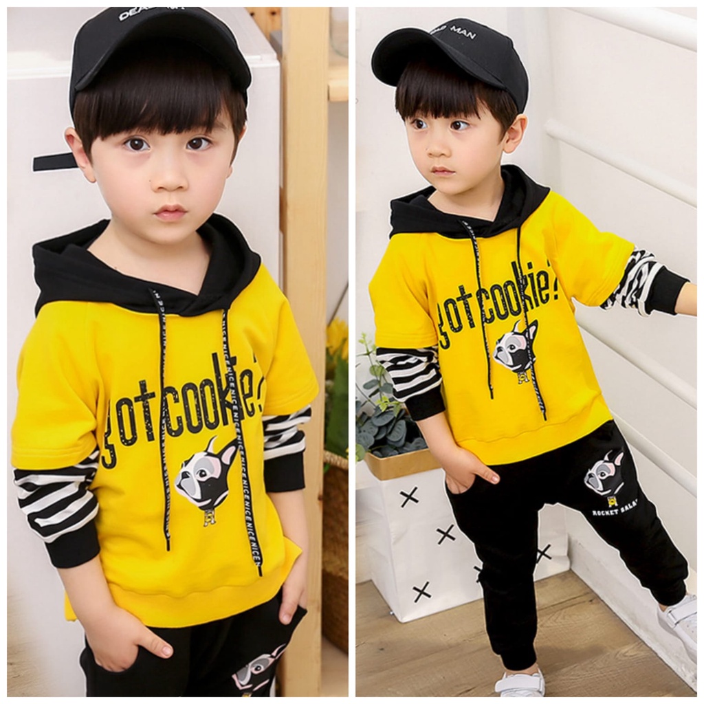 Hodie para niños de 1 2 3 4 5 6 7 años ropa deportiva para niños últimos modelos de de calidad | Shopee México