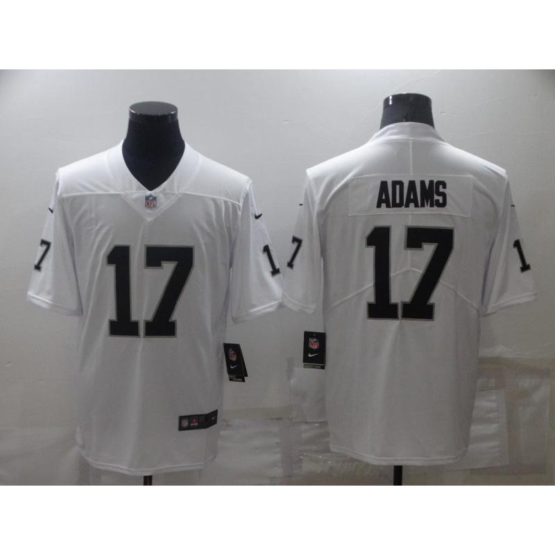 Davante Adams White Las Vegas Raiders Autographed Nike Limited Jersey