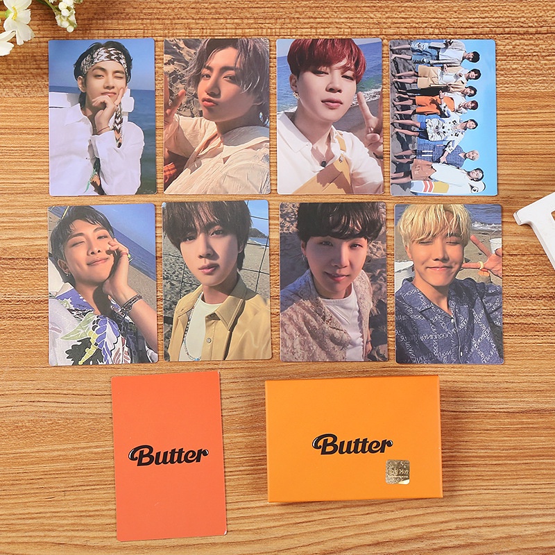 PCS SET KPOP Bts Butter Poster Photocard Lomo Cards Collectibles V JIMIN SUGA JUNGKOOK Shopee