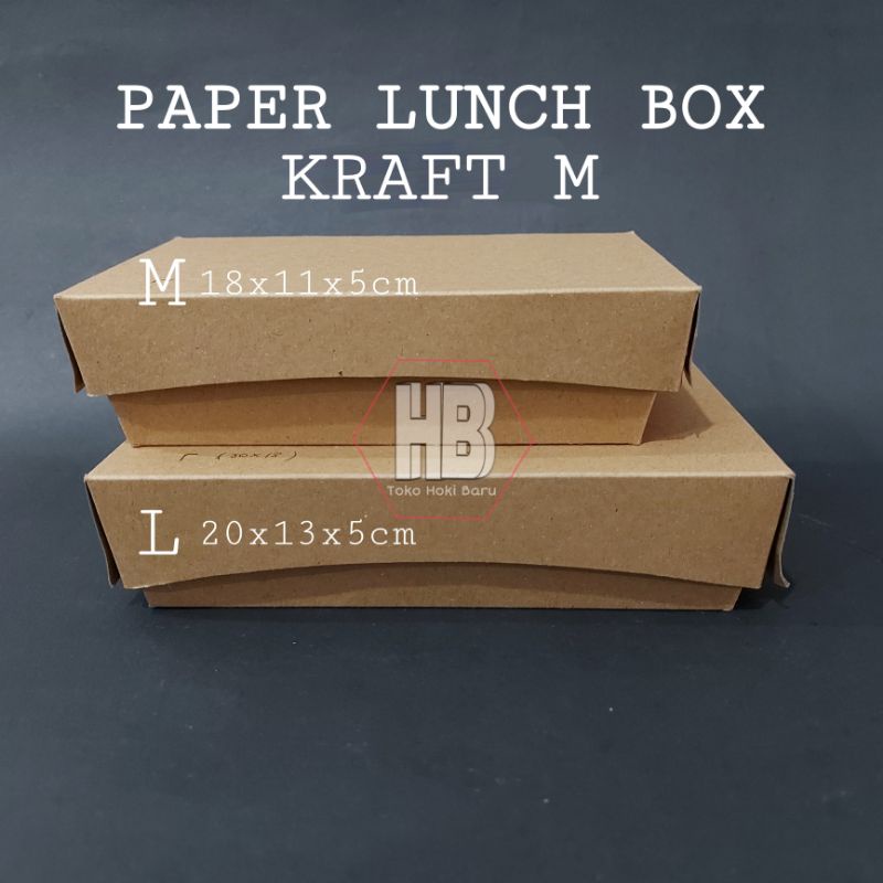 (100 Hojas) papel Kraft fiambrera tamaño M/ hemorroides caja de almuerzo tamaño M/ hemorroides embalaje