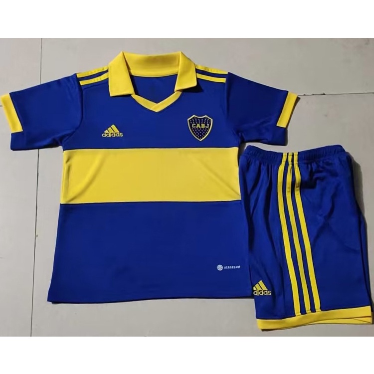 - Jersey Adulto Boca para niños Azul 21/10/24/32 LMJOON Camiseta de fútbol 2020 Boca Juniors Home Concept Football 