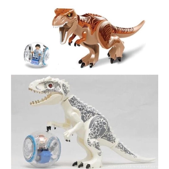 oferta de Navidad Jurassic World indominus Rex Figura Lego 