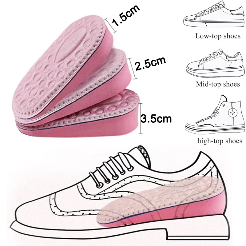 Botas Knixmax Plantillas Memory Foam para Mujer y Hombre Comodidad Plantilla de Zapato Absorción de Impacto Amortiguación Suave Suelas Internas para Zapatillas 
