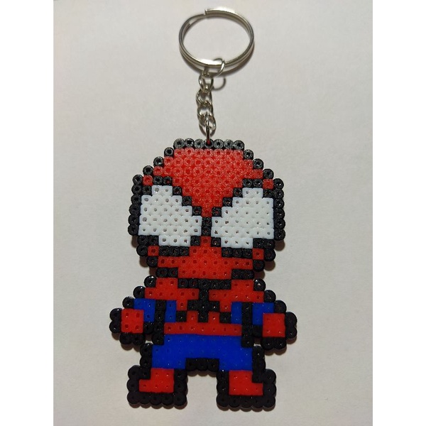 Llavero Spiderman - Hama Beads