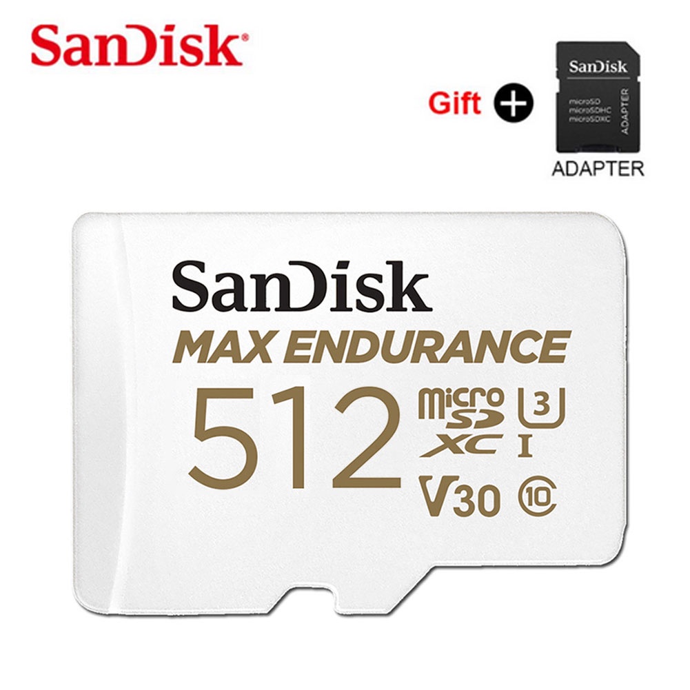 Tarjeta de alta resistencia SanDisk para Cámara en Tablero De Seguridad Cam 32GB 64 128 256 GB Micro SD 