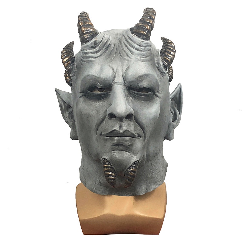 Máscara Hexagonal Demon King Horror tocado máscara mascarada fiesta