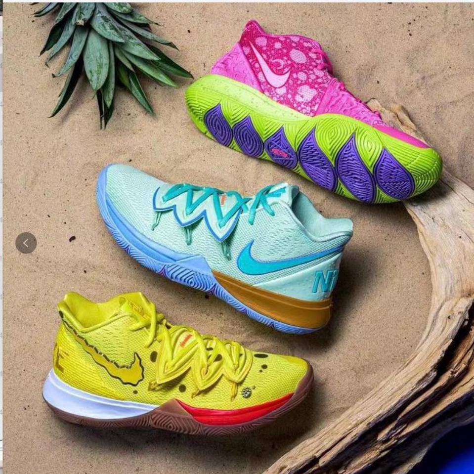 Gimnasia sacerdote Intención Nike Kyrie Irving 5 Bob Esponja Patrick Star Para Hombres Mujeres Niños  Zapatos De Baloncesto 36-46 Moda Correr | Shopee México