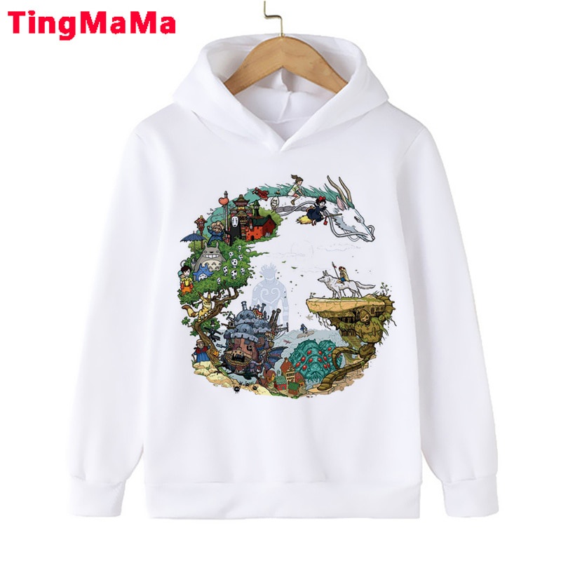 Totoro Miyazaki Hayao Studio Ghibli Niñas Adolescentes Niños Ropa Diseñador  Dibujos Animados anime koszulki meskie Disfraz Bebé | Shopee México