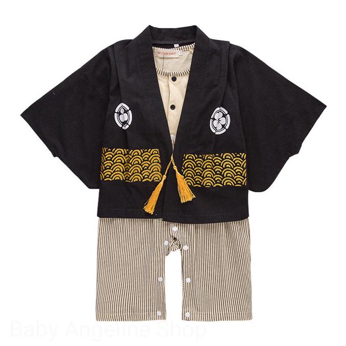 Drama ayudante Hobart Japón Kimono bebé mameluco disfraz japonés bebé niño disfraz jersey |  Shopee México
