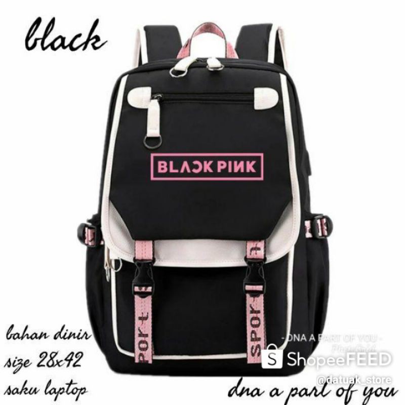Blackpink bolsas blackpink mochilas escolares bolsas niños mochilas blackpink bolsas de transporte negro rosa bolsas de deporte