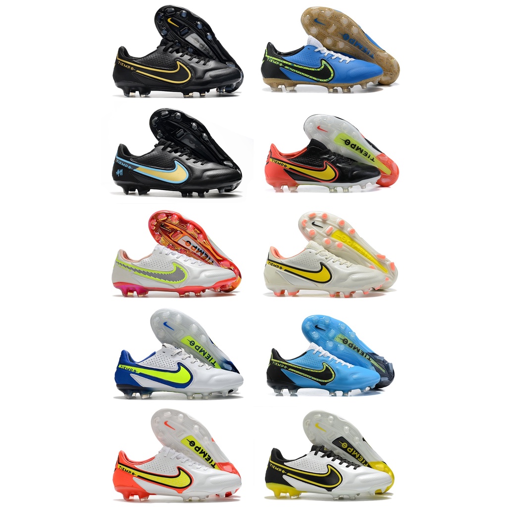 Nike Tiempo Legend 9 ELITE FG zapatos de fútbol (grado superior Premium)