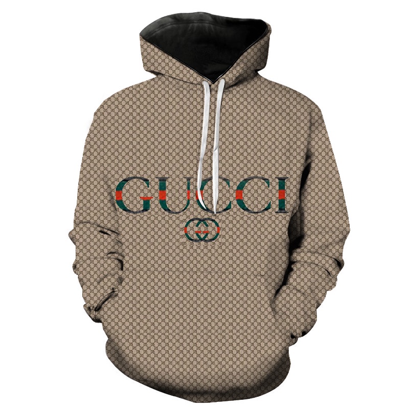 Marca De Moda Sudaderas Gucci Con Capucha Hombres Mujeres Impreso 3D Jersey Casual Chamarra Streetwear Abrigo Tops XS/3XL | Shopee México