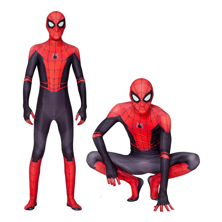 Hombre Chicos PS4 Spiderman Juegos con disfraces Disfraz zentai Superhéroe Traje Mono Uk