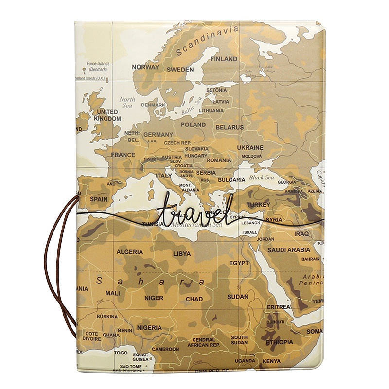 Portada de pasaporte de mapa personalizado titular de pasaporte personalizado cubierta de pasaporte de monograma titular de pasaporte de mapa mundial cubierta de pasaporte de Hawái Bolsos y monederos Equipaje y viajes Fundas para pasaporte 