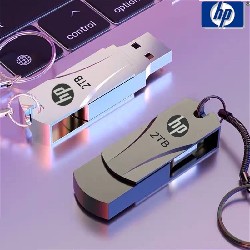 Memoria grande HP USB 3.0 de 2 TB, almacenamiento de datos de transmisión rápida, OTG | Shopee ...