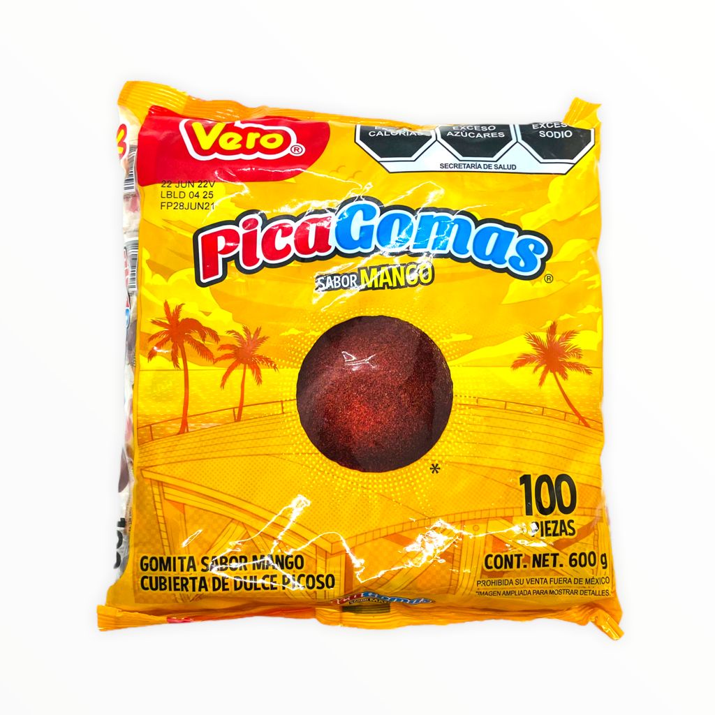 Picafresa Dulces Vero Sabor Mango 100 pzs Envio Express Shopee México
