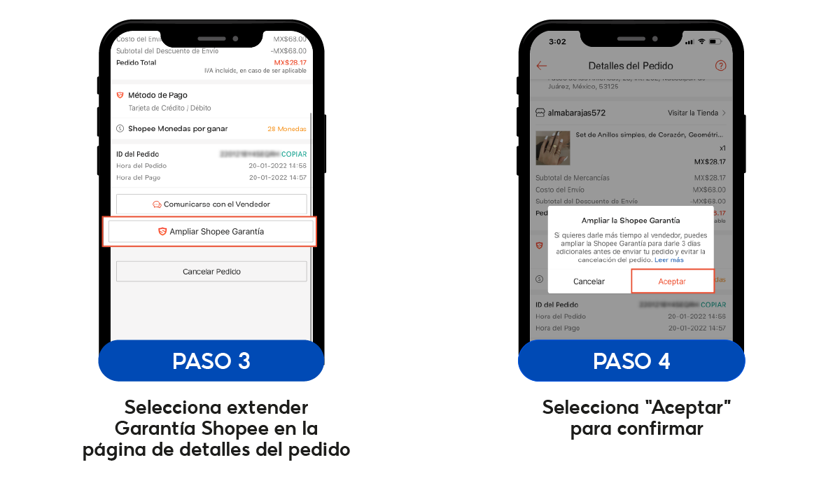 Te cuidamos siempre Garantía Shopee Shopee México