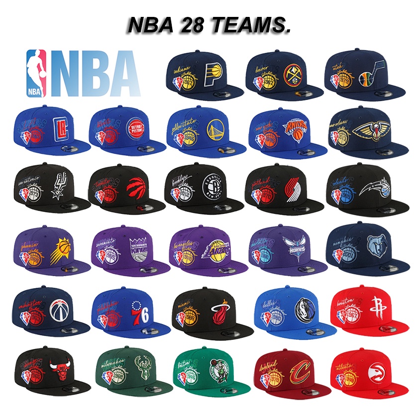 NBA 28 Teams Bulls Lakers Gorra Unisex Gorras Deportivas Ajustable Snapback  Llanura Sol Sombrero | Shopee México