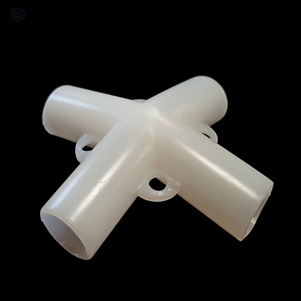 repuestos para Carpa de 3 x 3 m 25 / 19mm Accesorio para toldo Piezas de Repuesto para Conector Central de Esquina para pies de Gazebo Juego de Conectores para Gazebo 