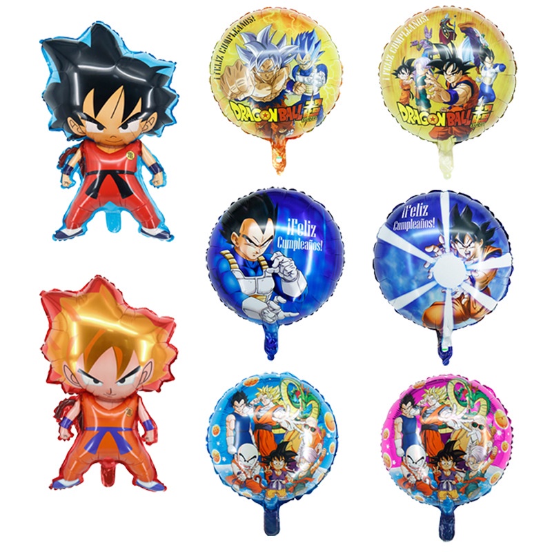 dragon ball Zanahoria Goku Dibujos Animados Anime Película De Aluminio  Globo De Helio Fiesta De Cumpleaños | Shopee México