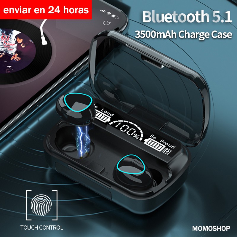 m10 auriculares bluetooth tws in-ear mini auriculares táctil deportes  impermeables auriculares inalámbricos | Shopee México