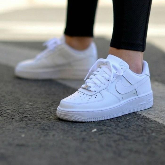 Nike Air Force One mujer zapatillas de deporte zapatos para las mujeres Premium Original niñas | Shopee