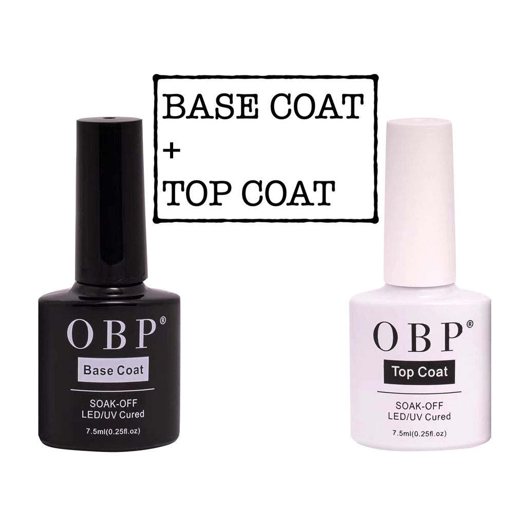 Base Y Top Finish Gelish Para Uñas Marca OBP 10 Ml Shopee México