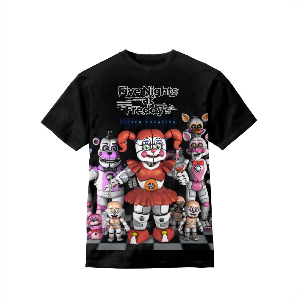 Anime Five Nights At Freddys Sister Location FNAF Anime ropa infantil 1-12  años SBL | Shopee México