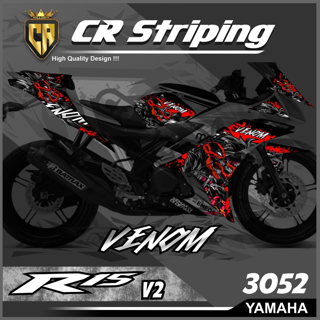 Gsx R 150 pegatina de rayas semicompletas para GSX R 150 -3079