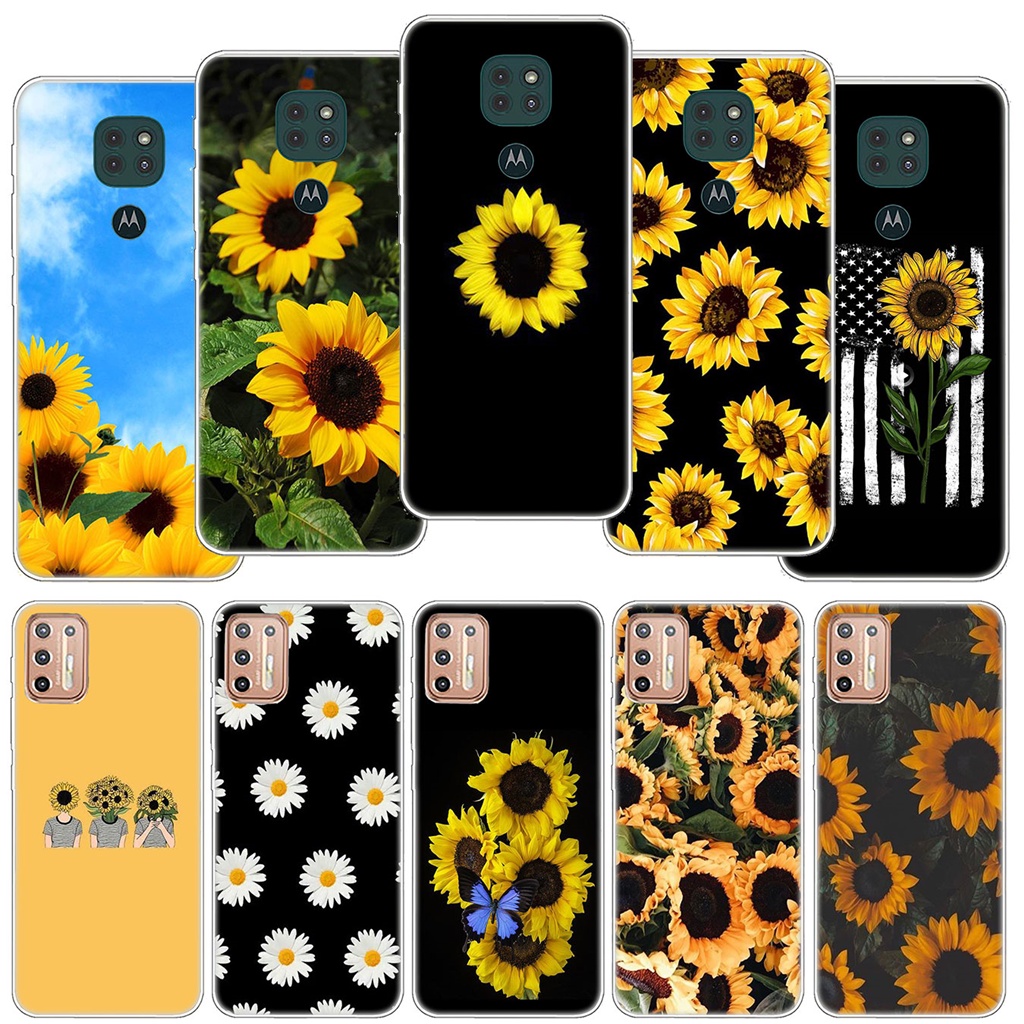 LG K41S K50S K51S K51 K61 Q61 Carcasa Suave PH163 Flor Amarilla Con Girasol  Caso Del Teléfono Cubierta | Shopee México