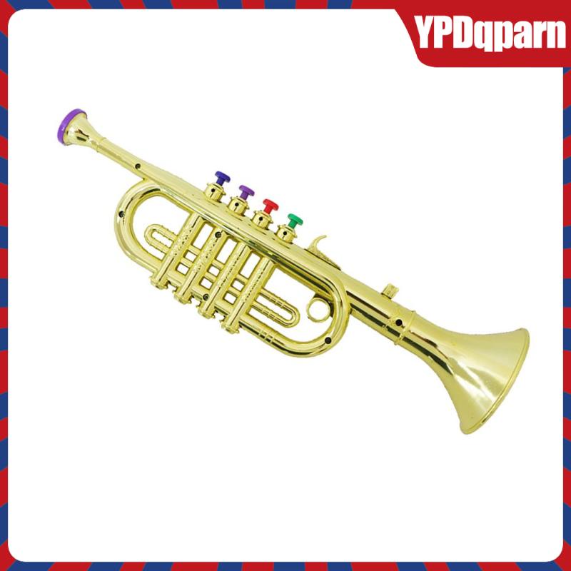 JTLB Trompeta de Payaso Trompeta Infantil de plástico Trompeta de Juguete Trompeta Infantil Instrumento de Viento de Juguete para Aprender y Practicar Instrumentos Musicales para niños 