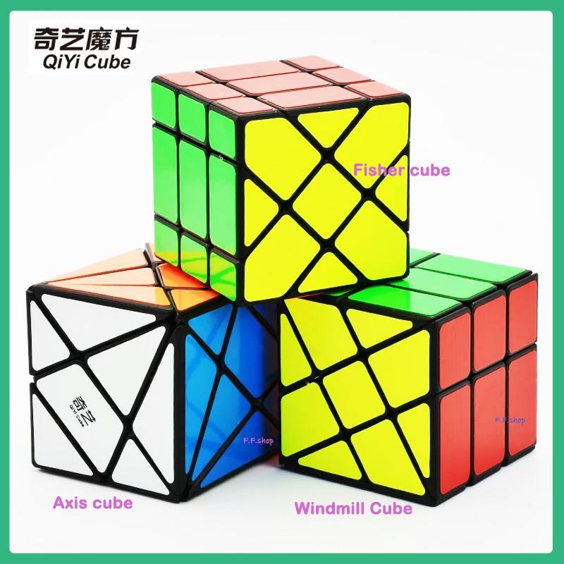 Negro TOYESS Axis Cube 3x3 Cubo Mágico Juguete de Rompecabezas para Niños y Adultos 