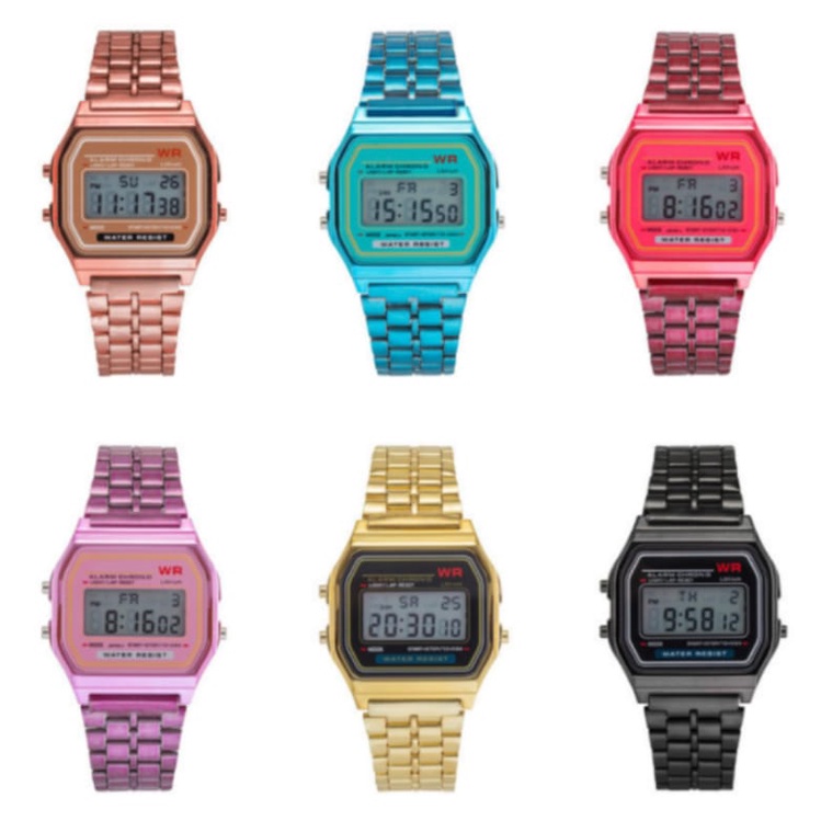 reloj casio mujer colores