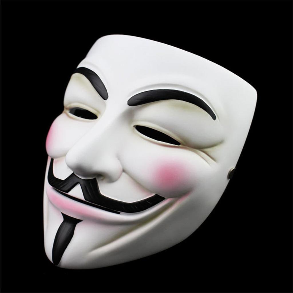 Maski Na Halloween W Biedronce Máscara De Halloween horror face V hacker QFT209 | Shopee México