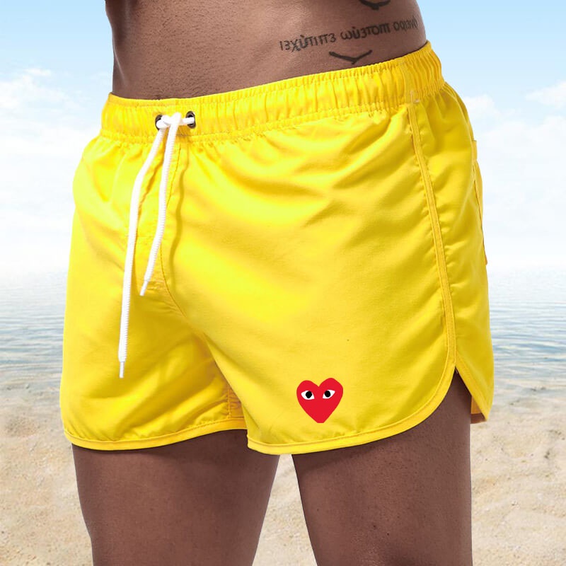 Pantalones de Surf para Hombre Impresión de Moda de Playa Cómoda Cintura Elástica Cómodo Transpirables Pantalones Cortos de los Hombres de los Deportes MMUJERY 